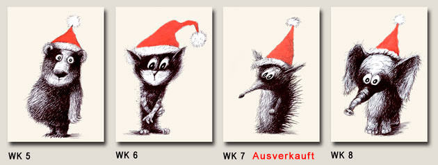 Weihnachtskarten von Sergey Yakushev